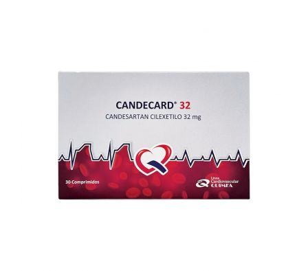 CANDECARD 32 MG CAJA X 30 COMPIMIDOS