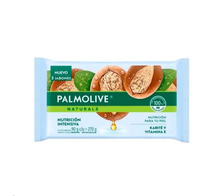 PALMOLIVE JANON EN BARRA TRIPACK KARITE Y VITAMINA E 3 X 90 GR