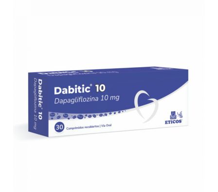 DABITIC 10 MG CAJA X 30 COMPRIMIDOS