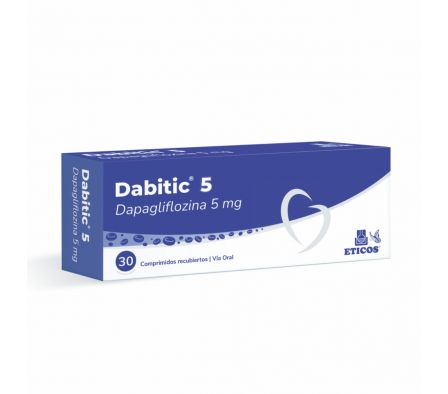 DABITIC 5 MG CAJA X 30 COMPRIMIDOS