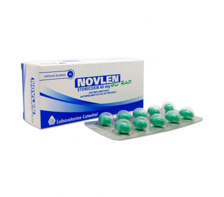 NOVLEN 60 MG RAP CAJA X 30 CAPSULAS