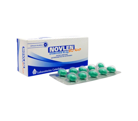 NOVLEN 90 MG RAP CAJA X 30 CAPSULAS