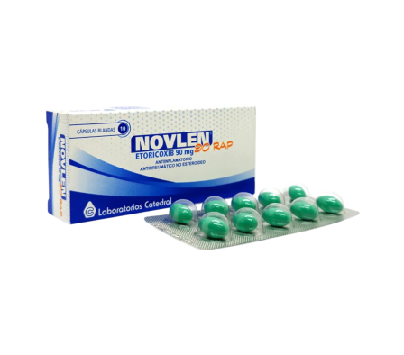 NOVLEN 90 MG RAP CAJA X 10 CAPSULAS