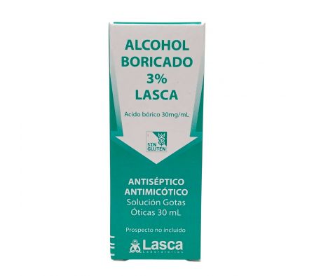 ALCOHOL BORICADO AL 3% LASCA