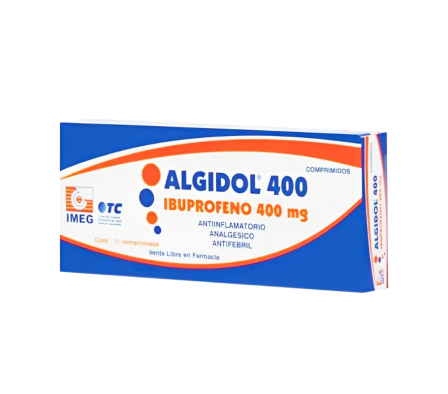 algidol 400 mg caja x 20 comprimidos