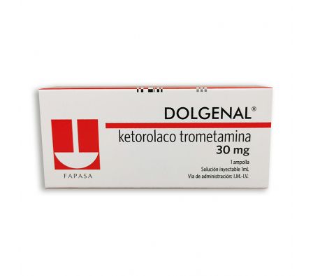 DOLGENAL 30MG INTR. AMPOLLA X 1ML