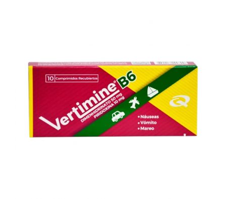 VERTIMINE B6 CAJA X 10 COMPRIMIDOS