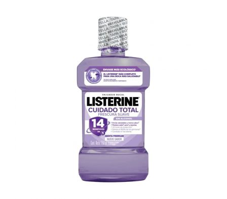 LISTERINE ENJ CUID TOTAL ZERO 250 ML