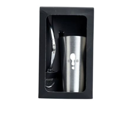 INDIO KIT DE TERERE GUAMPA PALO SANTO+BOMBILLA ALPACA PICO ANCHO