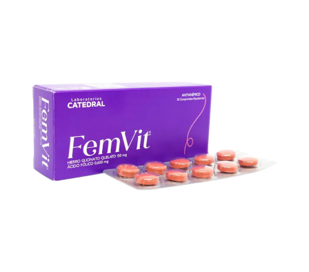 FEMVIT CAJA X 30 COMPRIMIDOS RECUBIERTOS