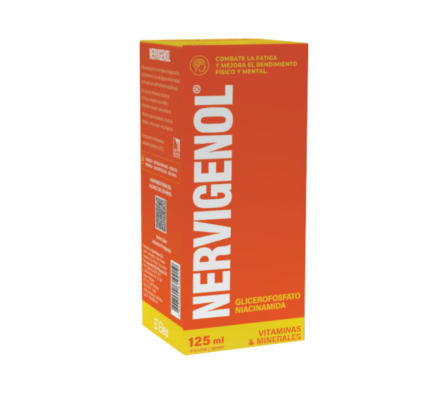 NERVIGENOL 10MG JARAB FRASCO X 125ML