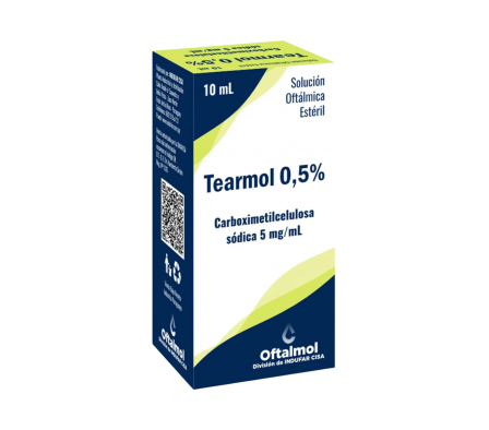 TEARMOL 0,5% SOLUCION OFTALMICA FRASCO X 10 ML