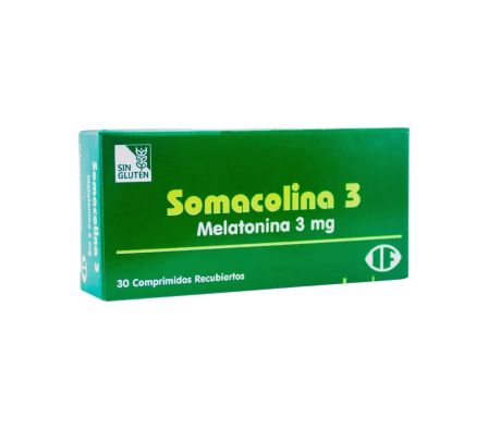 SOMACOLINA 3 MG CAJA X 30 COMPRIMIDOS