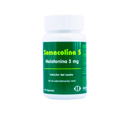 SOMACOLINA 5 MG FRASCO X 90 CAPSULAS