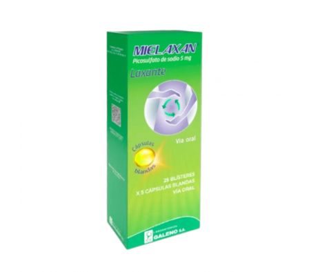 MIELAXAN 5MG BLISTER X 5 CAPS (25)