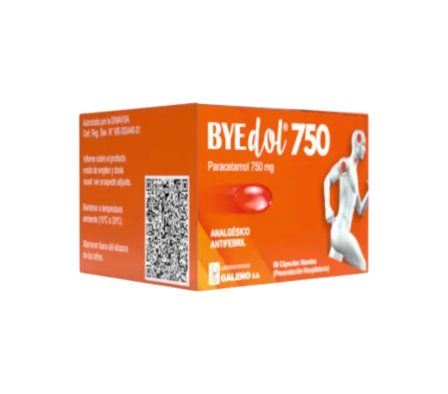 BYEDOL 750MG BLISTER X 5 CAPS (10)