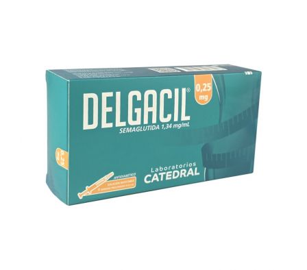 DELGACIL 0,25 MG CAJA X 4 JERINGAS PRELLENADAS DE 0,2 ML.