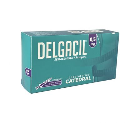 DELGACIL 0,50 MG CAJA X 4 JERINGAS PRELLENADAS DE 0,4 ML