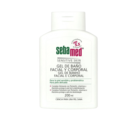 sebamed gel de bano piel sensible 200ml