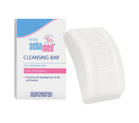 sebamed barra limpiadora para bebe 100 gr