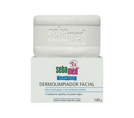sebamed barra limpiadora facial 100gr