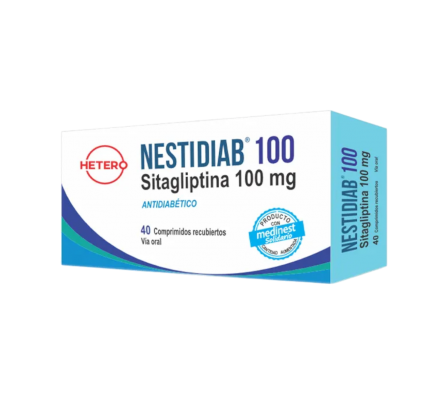NESTIDIAB 100 MG CAJA X 40 COMP