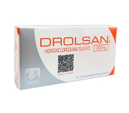 DROLSAN 200 MG CAJA X 30 COMP