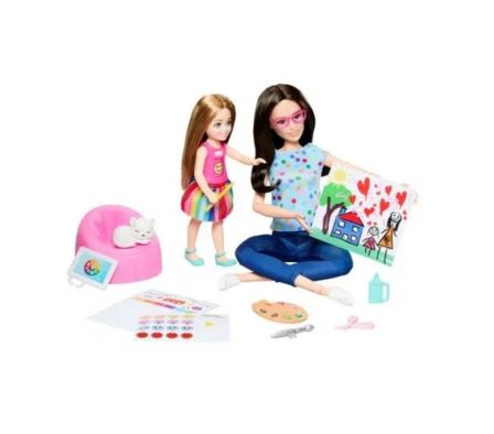 BARBIE PROFESIONES TERAPIA DE ARTE