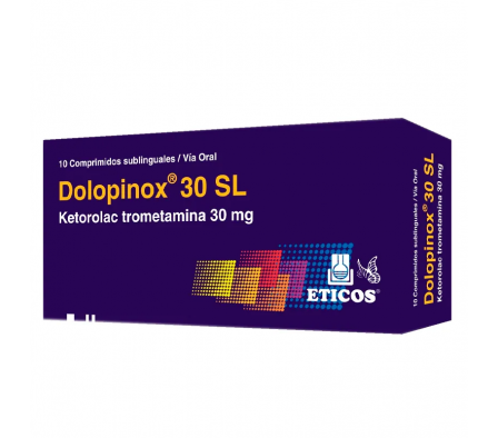 DOLOPINOX SL 30 MG CAJA X 10 COMPRIMIDOS
