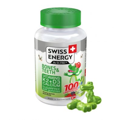 SWISS ENERGY BONE FREETH FRASCO X 60 GOMITAS