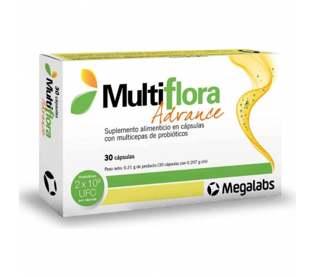 MULTIFLORA ADVANCE CAJA X 30 CAPSULAS