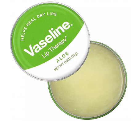 VASELINE LIP TIN ALOE 17GR