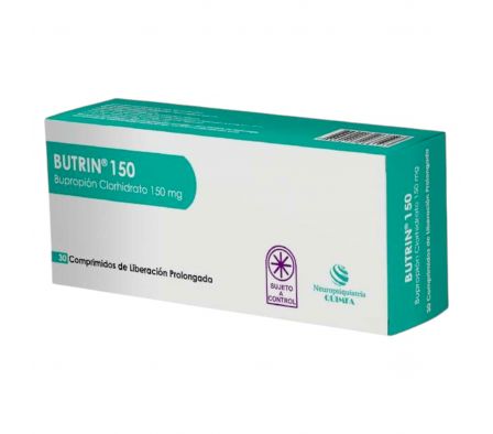 BUTRIN 150 MG CAJA X 30 COMPRIMIDOS