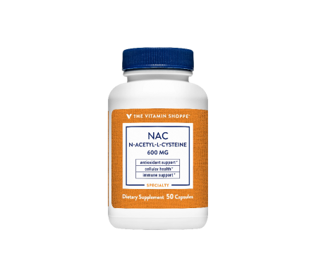 VITAMIN S. NAC 600 MG FCO X 50 CAPS