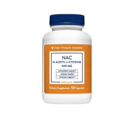 VITAMIN S. NAC 600 MG FCO X 50 CAPS