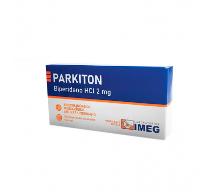 PARKITON 2 MG CAJA X 30 COMP RAN.