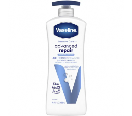 VASELINE CREMA ADV REPAIR UNCSENTED 600 ML