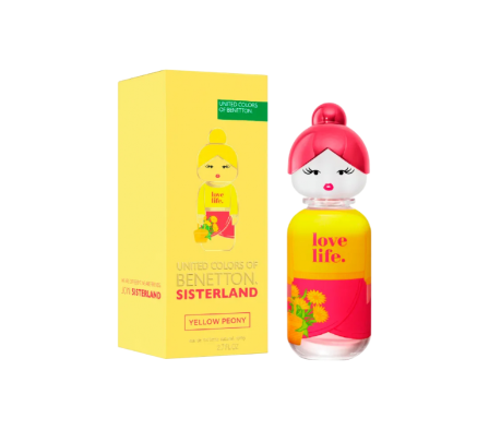 BENETTON
SIST YELL PEONY EDT 80ML