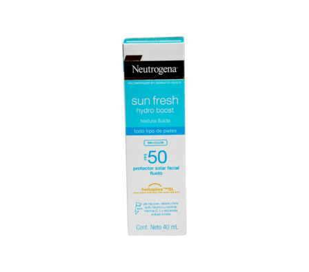 NEUTROGENA HYDRO BOOST SUN FRESH FPS 50