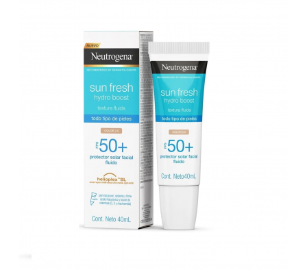 NEUTROGENA HYDRO BOOST SUN F FPS 50 C/ COLOR