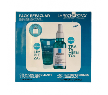 PACK EFFACLAR IDEAL PARA PIEL GRASA
CON TENDENCIA ACNEICA.