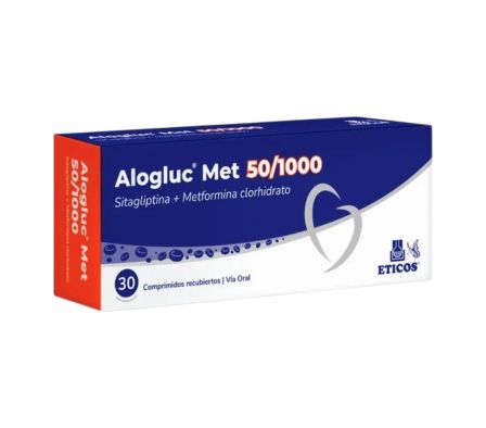 ALOGLUC MET 50/1000 CAJA X 30 COMPRIMIDOS