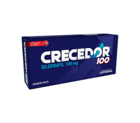 CRECEDOR 100 MG CAJA X 10 CAPSULAS