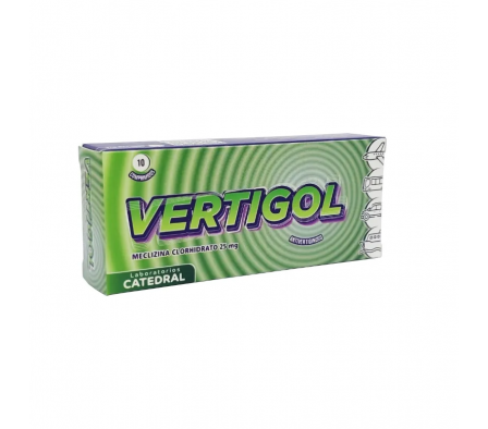 VERTIGOL CAJA X 10 COMPRIMIDOS