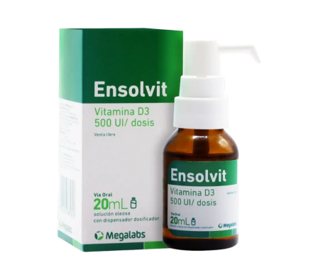 ENSOLVIT SOLUCION OLEOSA FRASCO X 20 ML