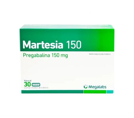 MARTESIA 150 MG CAJA X 30 COMPRIMIDOS DIVI DOSIS