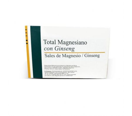 TOTAL MAGNESIANO CON GINSENG (X30)  SOBRE X 1