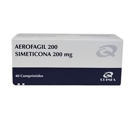 AEROFAGIL 200 MG (40) X 10 COMPRIMIDOS