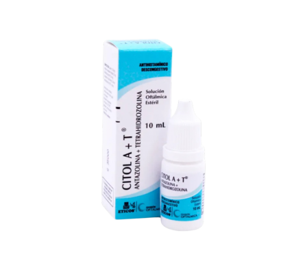 CITOL A+T 5 MG GOTAS OFTALMOLOGICAS  X 10ML