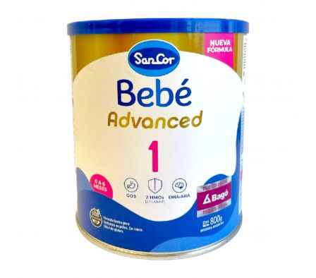 SANCOR BEBE ADVANCED 1 POLVO X 800 GRS